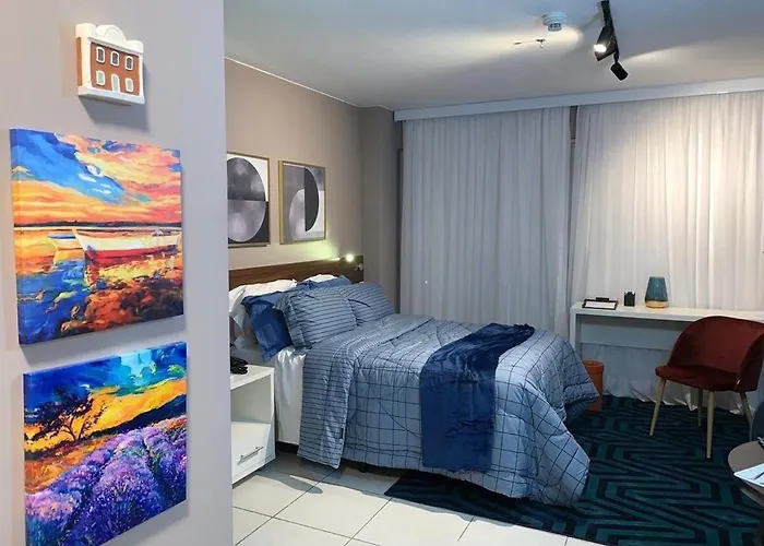 Flat Luxo Fusion Shn - Melhor Localizacao De Bsb